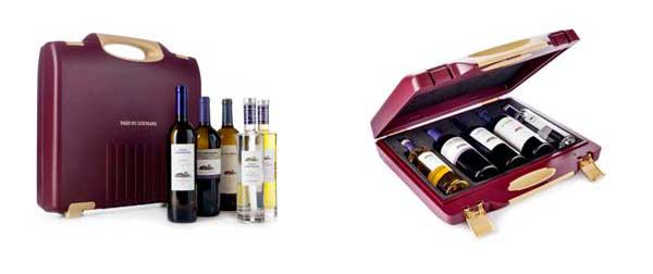 Maleta portabotellas de vino para viajar en avión - Tecnovino