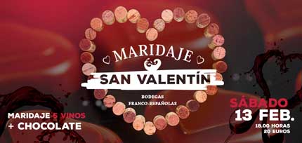 Tecnovino San Valentin vino Franco Espanolas