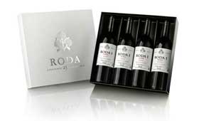 Tecnovino Bodegas Roda estuche de Roda 25 aniversario Navidad