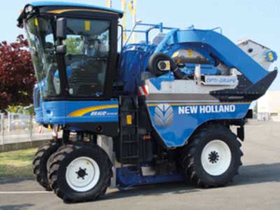 Tecnovino Opti Grape calidad de la vendimia New Holland Sitevi