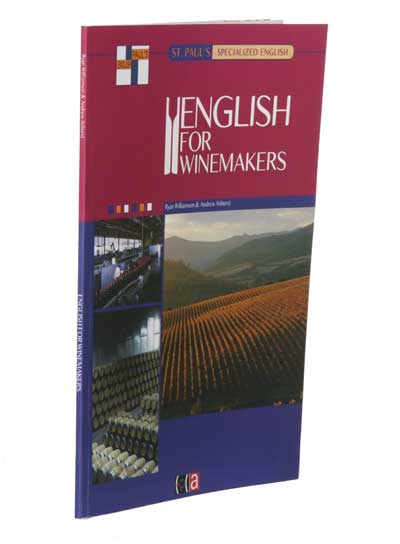 Tecnovino curso English For Wine Aspects Book English for Winemakers