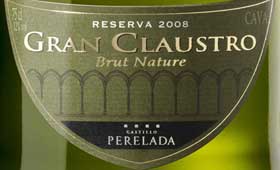 Tecnovino Gran Claustro Brut Nature 2008 Castillo Perelada