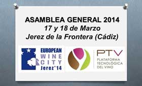 Tecnovino Plataforma Tecnologica del Vino asamblea Jerez