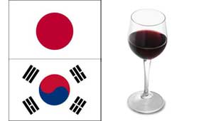 Tecnovino Japon importa vino Corea del Sur