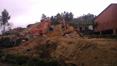 Tecnovino obras en Pazo de Senorans