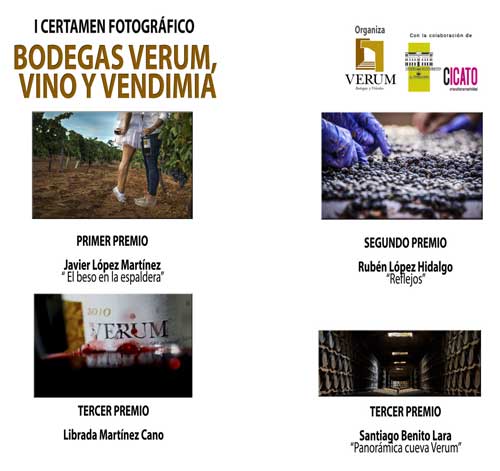 Tercnovino vendimia ganadores Bodegas Verum