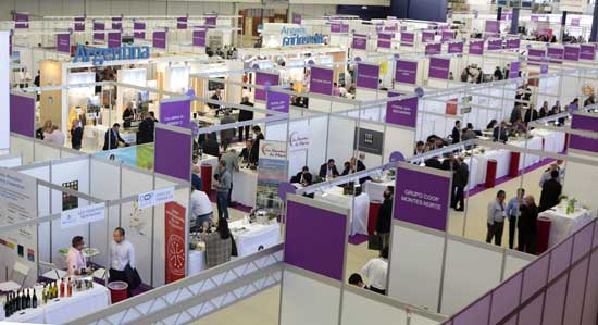 Tecnovino World Bulk Wine Exhibition stands