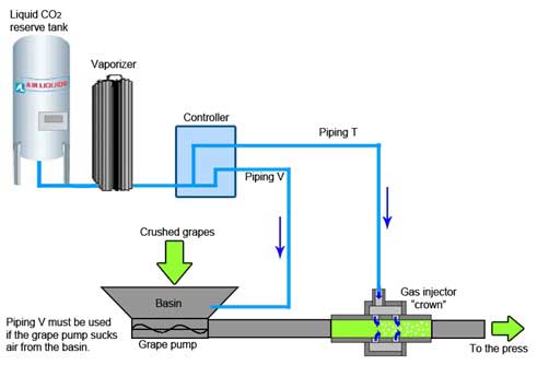 Tecnovino frio criogenico Boreal grafico Air Liquide