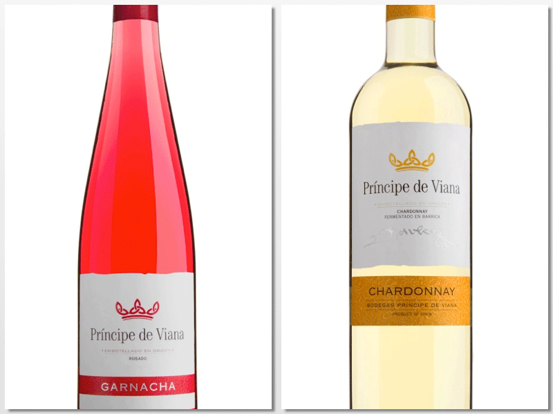 Príncipe de Viana blanco y rosado 2015