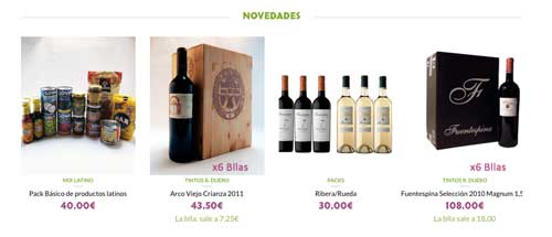 Tecnovino tienda online de vinos Disfruta Vino gama