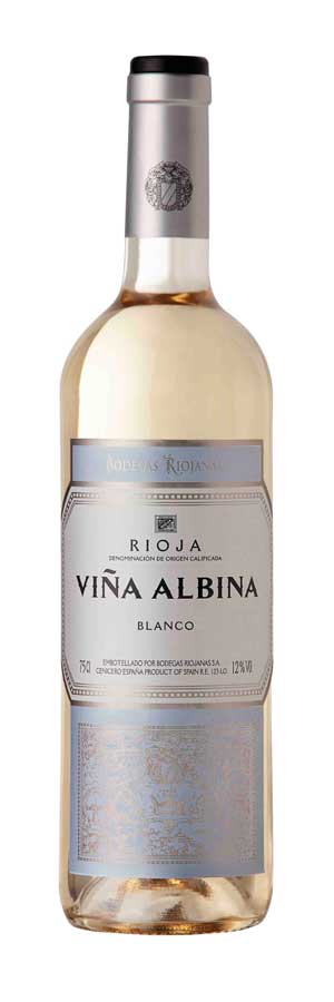 Tecnovino Vina Albina Blanco Cosecha 2014 Bodegas Riojanas