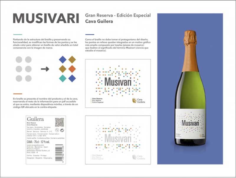 Tecnovino disenos para vino Liderpack 2015 Musivari