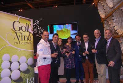 Tecnovino golf y vino Ayuntamiento de Logrono Fitur