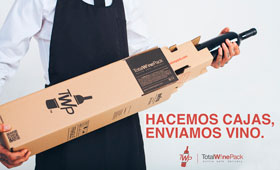 Tecnovino TotalWinePack embalaje de botellas de vino 280x170