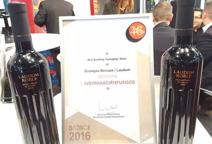 Tecnovino Laudum Roble Best Awards 2