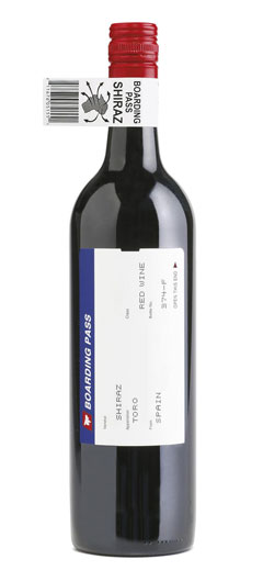 Tecnovino vinos originales Boarding Pass