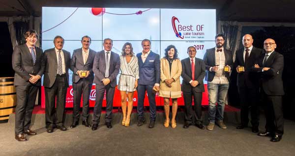 Tecnovino Premios Best Of de Turismo Vitivinicola 2017 premiados