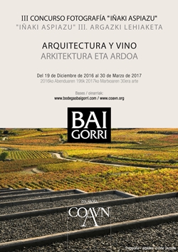 III CONCURSO DE FOTOGRAFÍA "IÑAKI ASPIAZU" DE BODEGAS BAIGORRI 