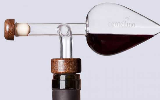 Tecnovino decantador aireador de vino Centellino 4