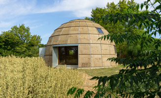 Tecnovino construccion para bodegas y en turismo Ecologic dome Chapeau Vert 328x200