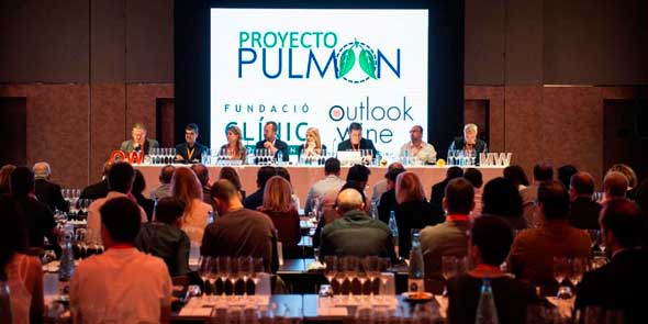 Tecnovino vino solidario Proyecto Pulmon 1