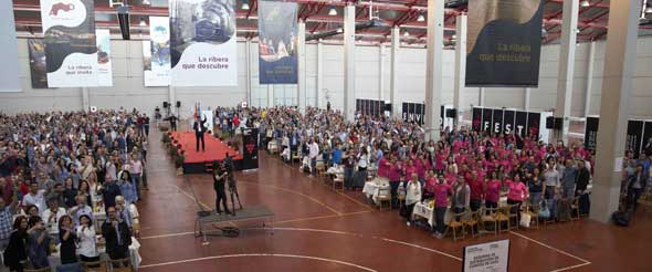 Tecnovino Premios Envero 2017 brindis