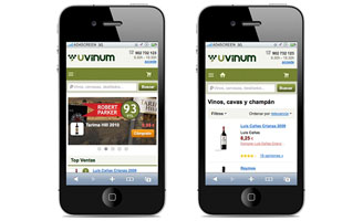 Tecnovino compra online de vino en Espana Uvinum App 328x200