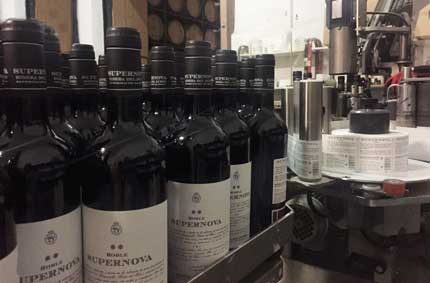 Tecnovino hurto de botellas de vino Bodegas Briego Checkpoint