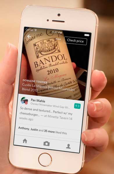 Tecnovino apps sobre vino Delectable Wine