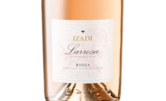 Tecnovino vino rosado Izadi Larrosa etiqueta