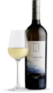 Tecnovino vinos de Jerez manzanilla botella