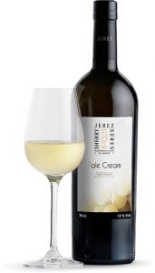 Tecnovino vinos de Jerez pale cream botella