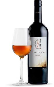 Tecnovino vinos de Jerez palo cortado botella