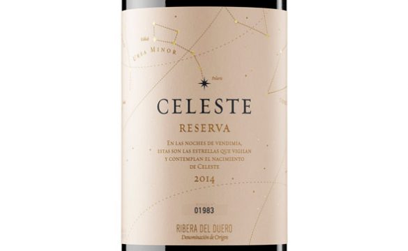 Tecnovino Celeste Reserva 2014 Pago del Cielo etiqueta