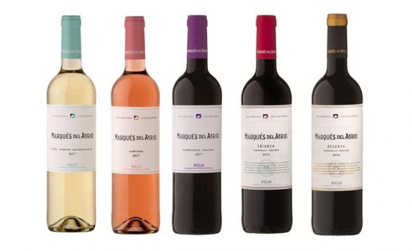 Tecnovino Marques del Atrio gama de vinos