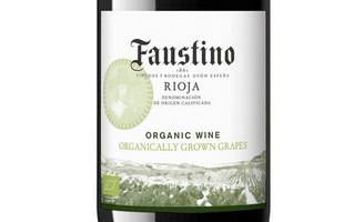 Tecnovino vino ecologico de Bodegas Faustino etiqueta