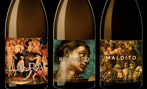 Tecnovino Vinos con Personalidad Pablo Vidal etiquetas