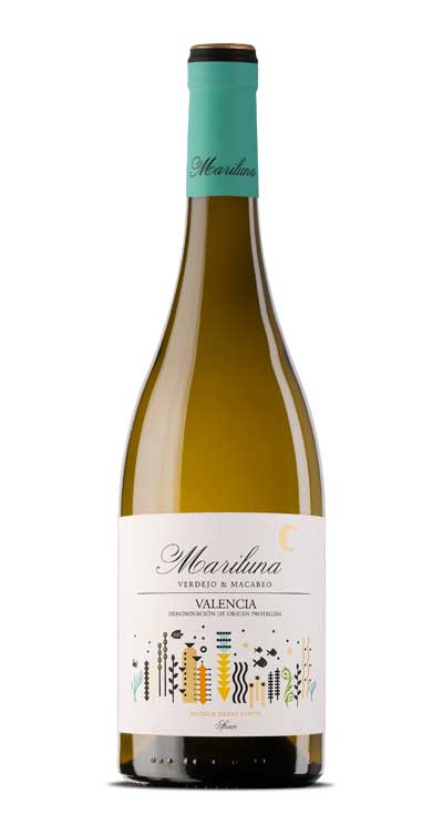 Tecnovino vinos Mariluna Blanco Sierra Norte