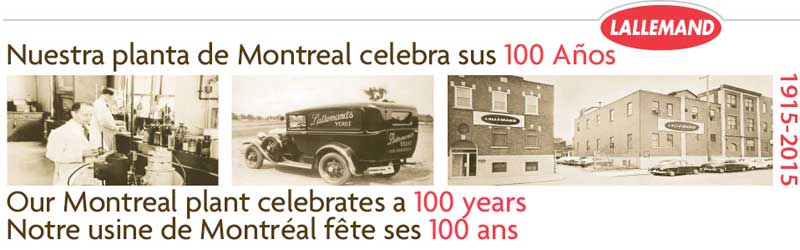 Tecnovino Lallemand 100 aniversario Montreal