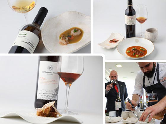 Tecnovino Copa Jerez 2019 representacion España platos y maridaje del restaurante BonAmb 1