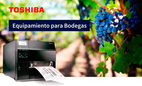 Tecnovino etiquetado para el sector vitivinicola Toshiba