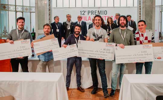 Tecnovino 12o Premio Vila Viniteca ganadores detalle