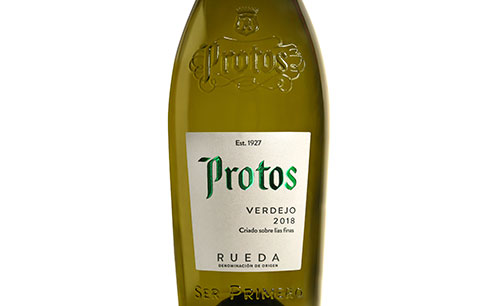 Tecnovino Protos Verdejo 2018 etiqueta