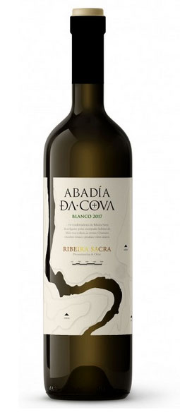Tecnovino IPE etiqueta para el vino Abadia Da Cova 1