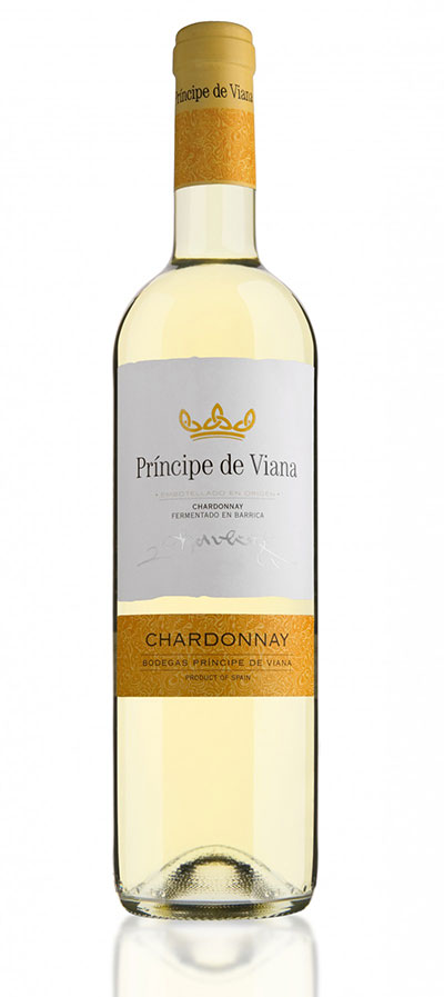 Tecnovino vinos de Principe de Viana Chardonnay