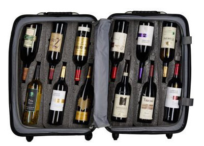 Tecnovino transportar vino en la maleta VinGardeValise 2