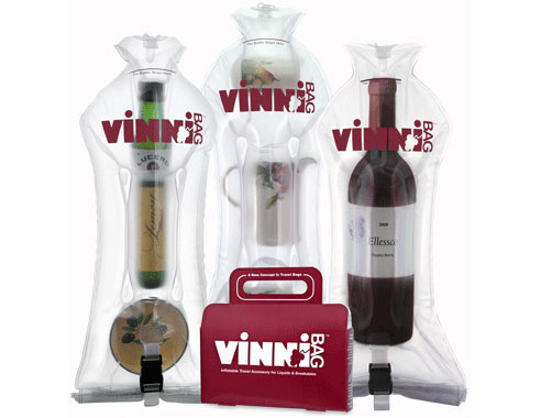 Tecnovino transportar vino en la maleta Vinnibag
