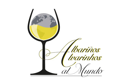 Tecnovino Albarinos al Mundo 2019 logo detalle