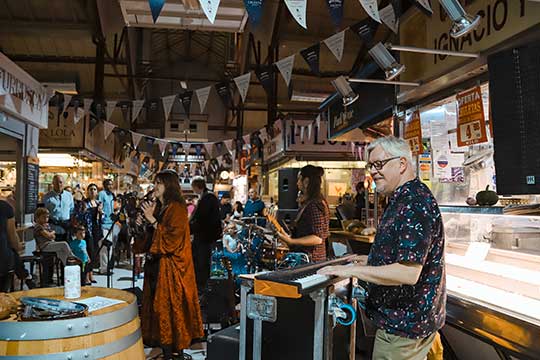 Tecnovino vino Celeste Crianza La Noche de los Mercados 4