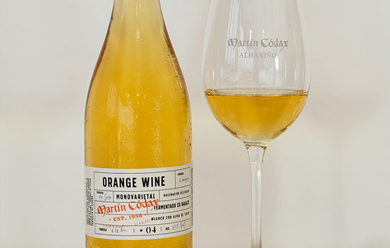 Tecnovino Orange Wine de Martin Codax detalle